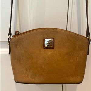 Dooney & Bourke Tan Leather Crossbody Bag